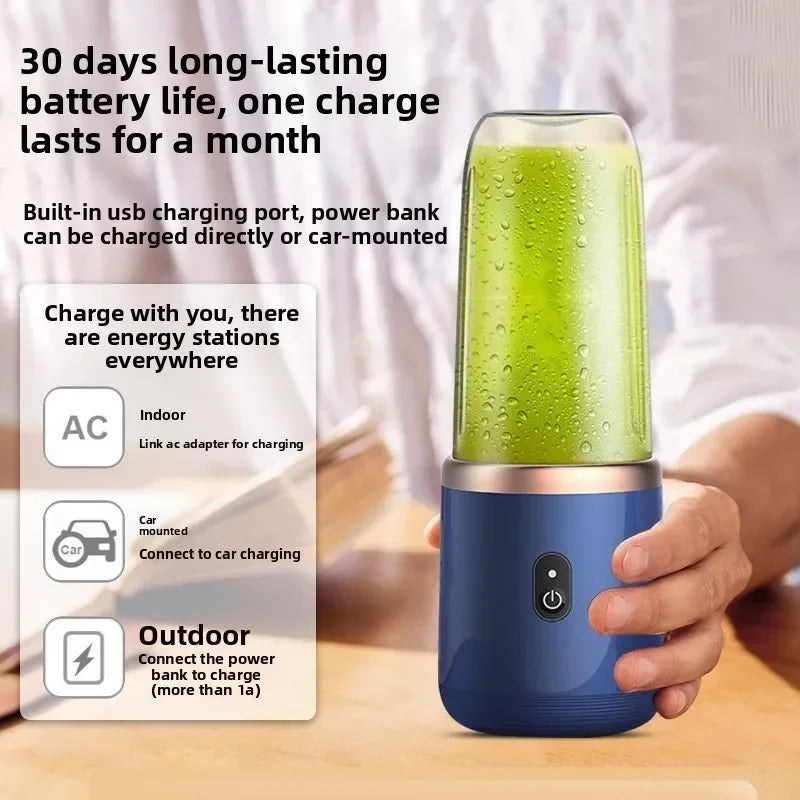 Portable Personal Blender - Rechargeable & Travel-Ready