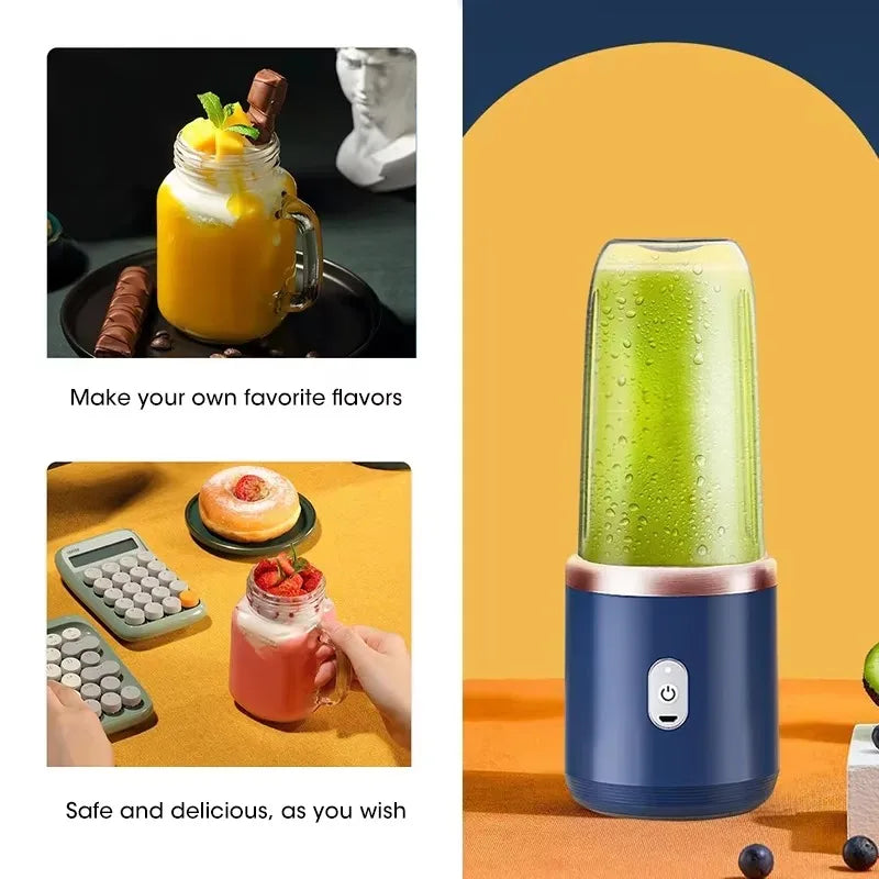 Portable Personal Blender - Rechargeable & Travel-Ready