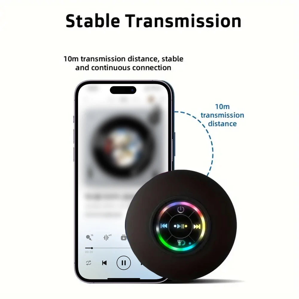 Waterproof Bluetooth Shower Speaker