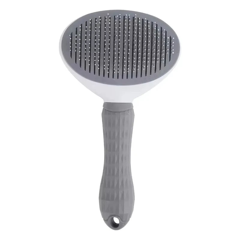 Pet Grooming Brush - Easy Clean Self-Cleaning Button