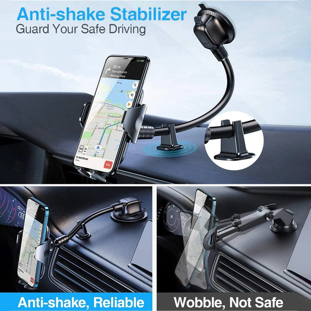 360° Dashboard Phone Holder for Car - Handsfree Mount