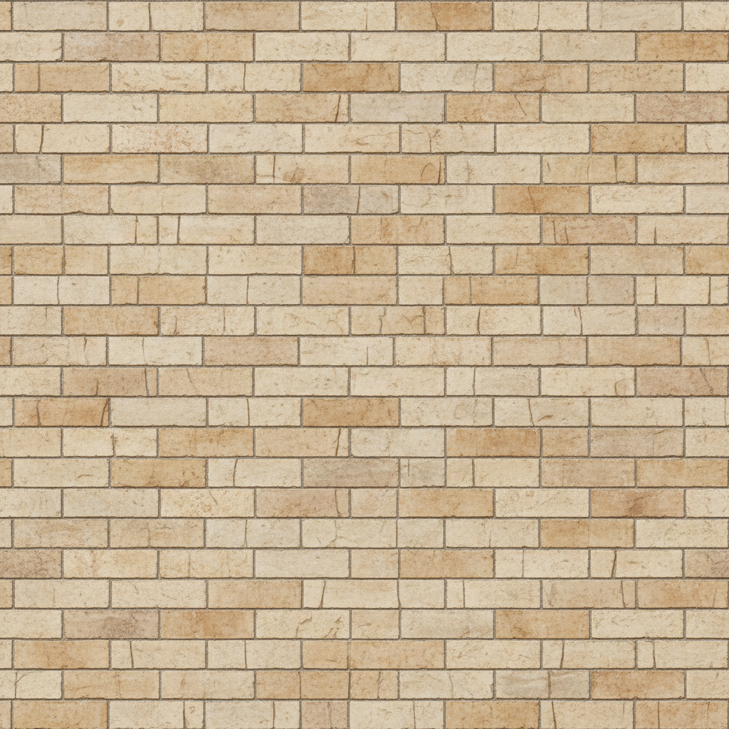 Beige Brick Wall Texture